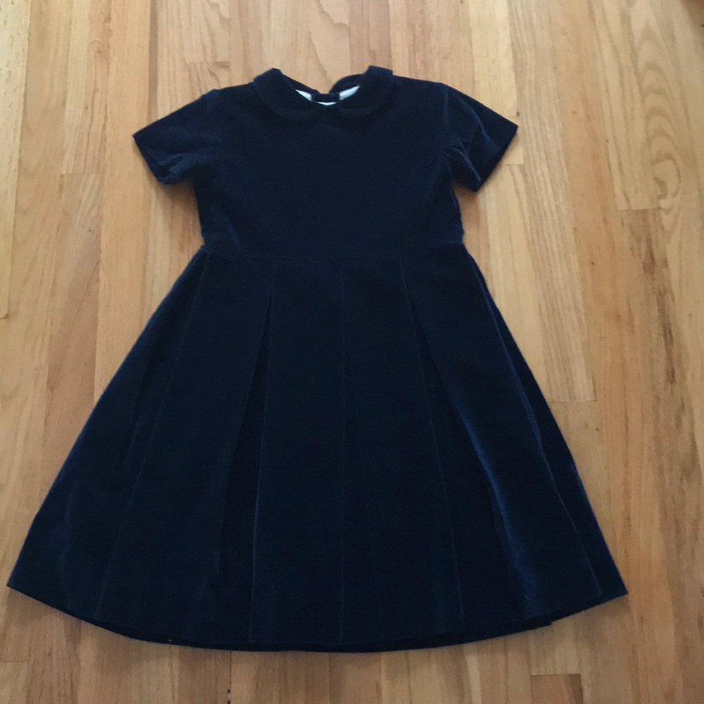 Girls velvet dress